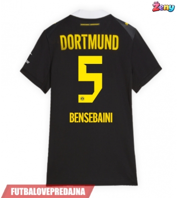 Lacne Ženy Futbalové dres Borussia Dortmund Ramy Bensebaini #5 2026-27 Krátky Rukáv - Preč
